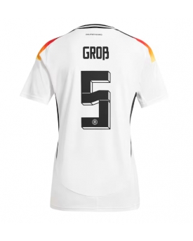 Billige Fotballdrakt Tyskland Pascal Gross #5 Replika Hjemmedrakt EM 2024 Kortermet
